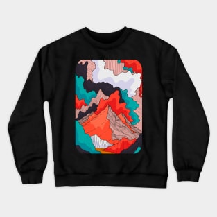 Lines in the clouds Crewneck Sweatshirt